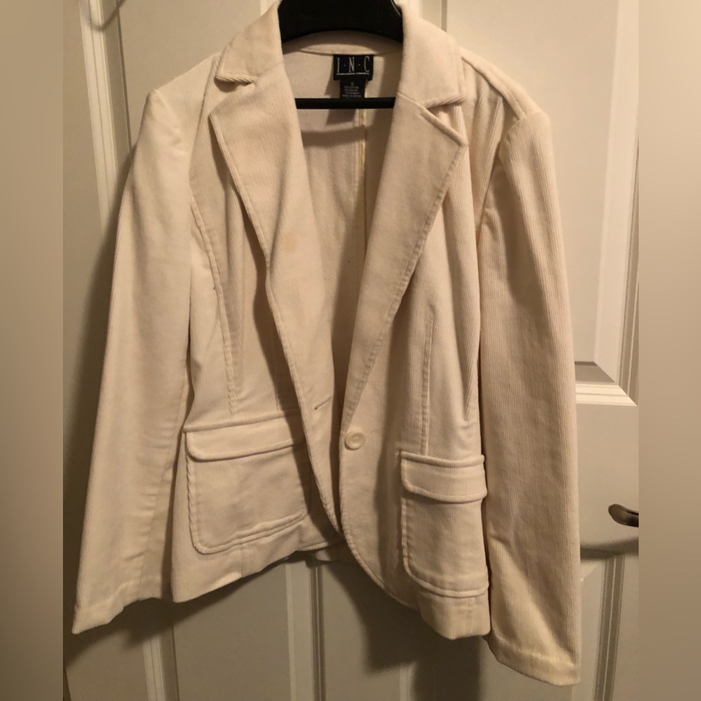 White Corduroy Jacket